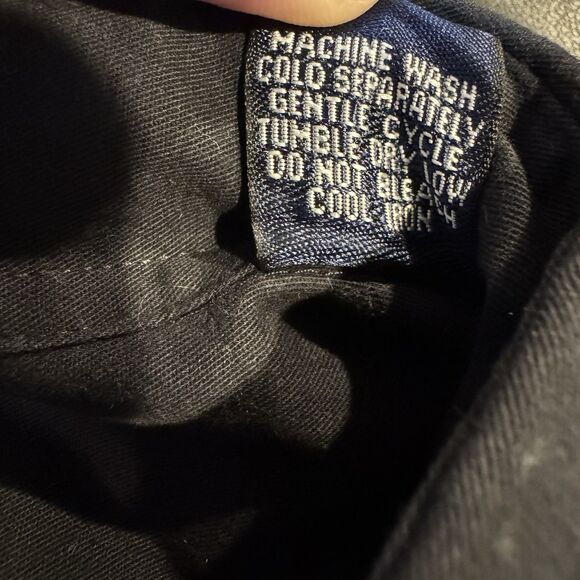 Crable Sportswear Large Texas Tech Red Raiders Black Button Down Shirt LS - Picture 8 of 8